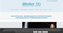 Desktop Screenshot of koeln-fotostudio.de